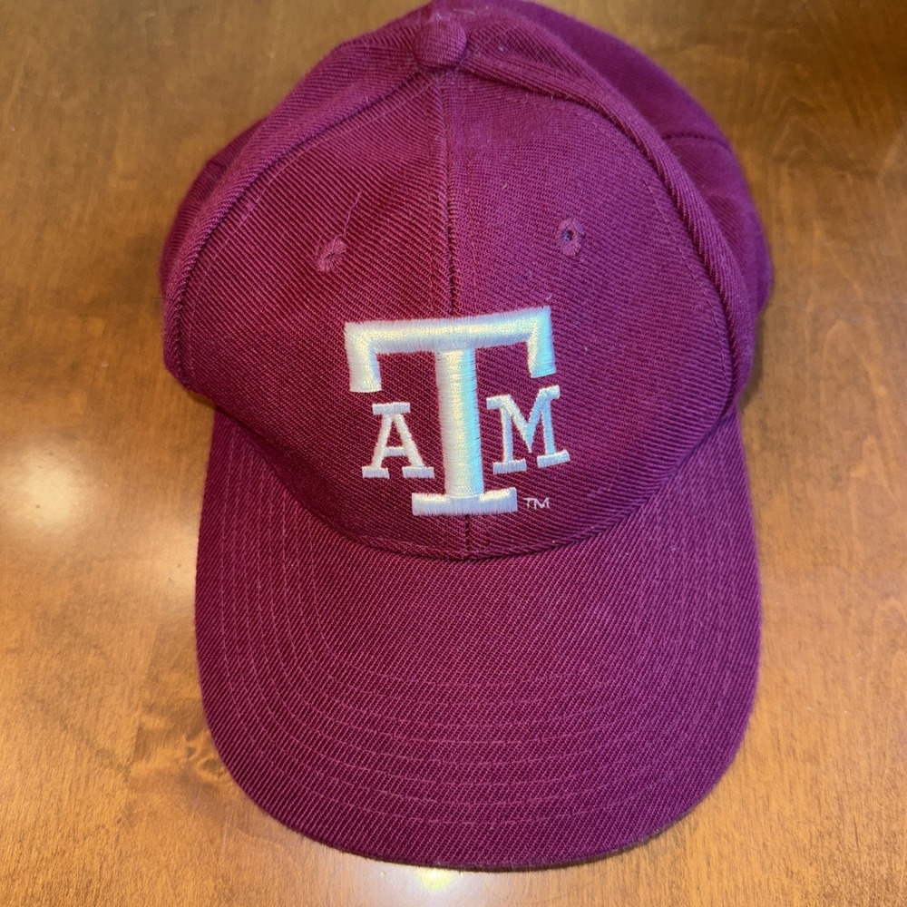 Texas‎ ATM Aggies Adjustable Cap Snap Back Maroon Top Of The World Licensed OS